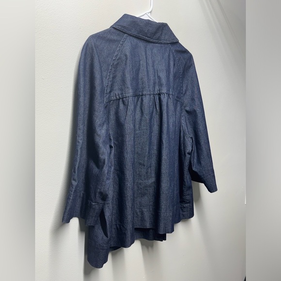 Sandro Sportswear Denim Dual Pocket Jacket - Picture 3 of 7